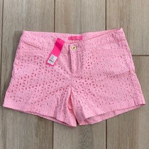 NWT Lilly Pulitzer Eyelet Shorts